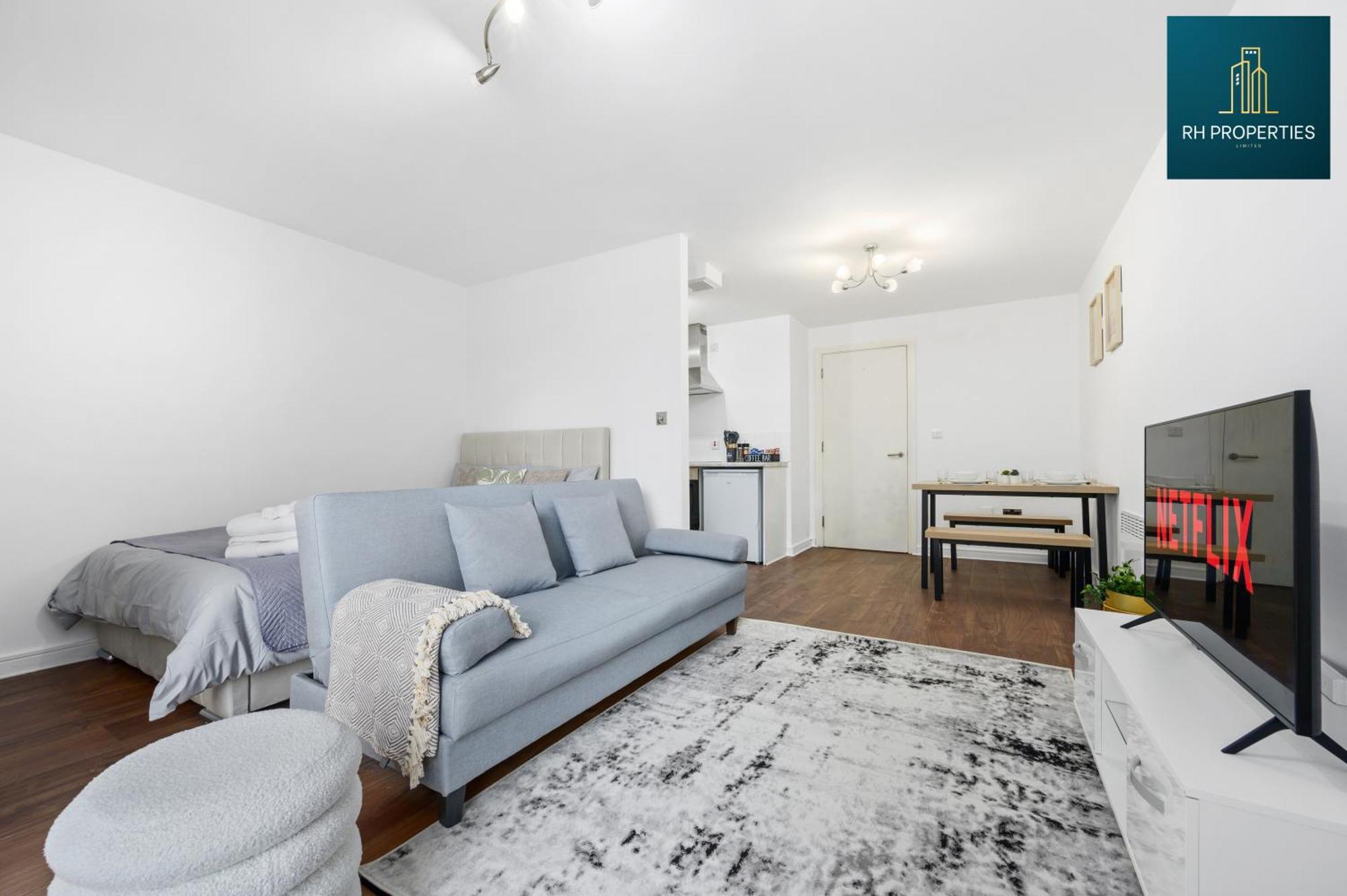 Modern Studio Near City Centre Манчестер Екстер'єр фото